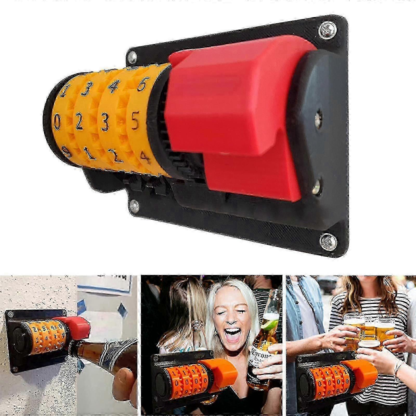Creative Auto-Counting Beer Bottle Opener Tool for Bars
