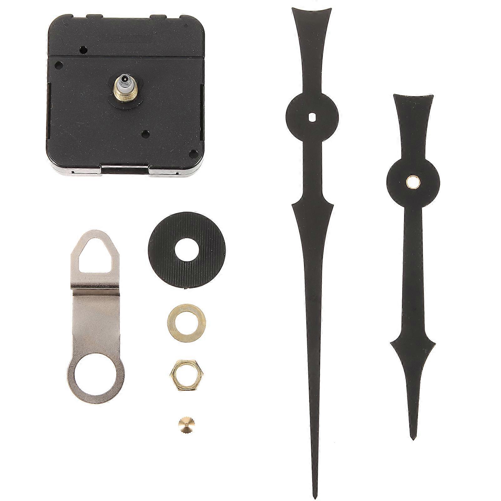 Silent Clock Movement Kit with Long Shaft – DIY Repair Replacement Mechanism for Easy Clock Restoration