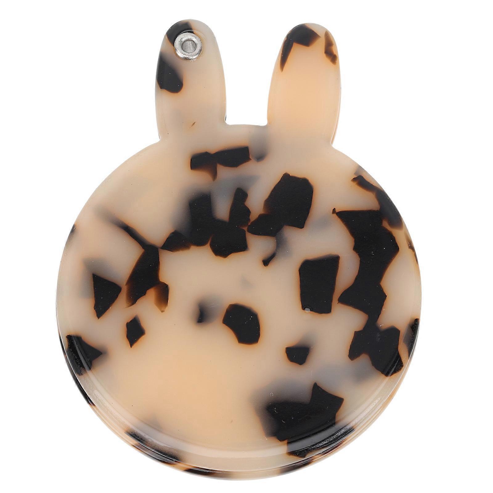Portable Makeup Mirror Rabbit Ear Simple Mirror for Makeup