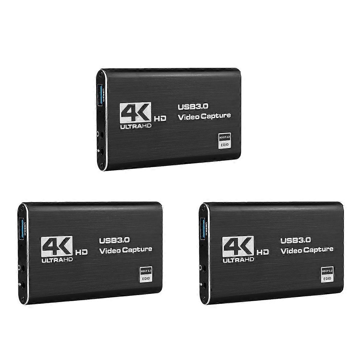  Video Capture Card 4K Screen Record USB3.0 1080P 60FPS