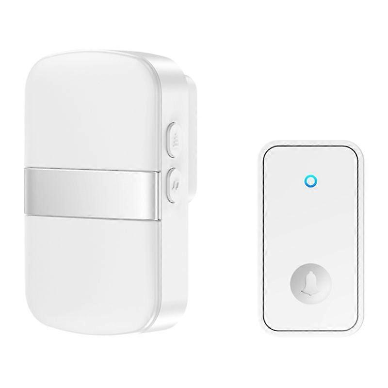 Self-powered Home Wireless Doorbell No Battery Required Ring Chime, 1 Transmitter+1 Receiver