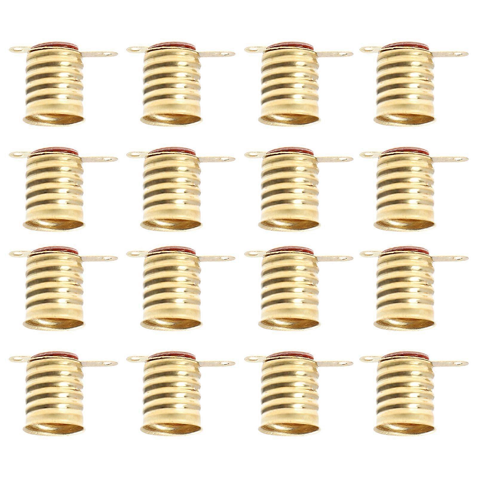 25pcs Mini Bulbs Light Base Socket E10 Lamp Base Holder Experiment Accessories