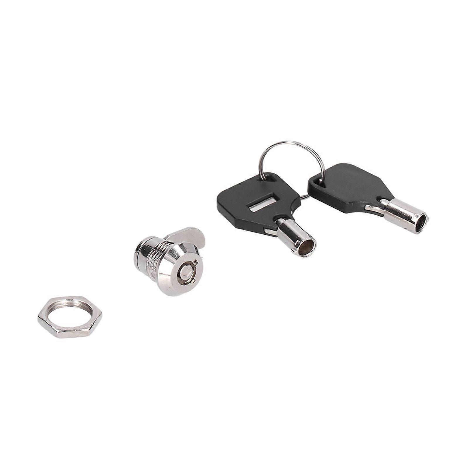 File Cabinet Locks Furniture Cam Locks Security Lock with Keys for Vending Machines Computers Closet Doors