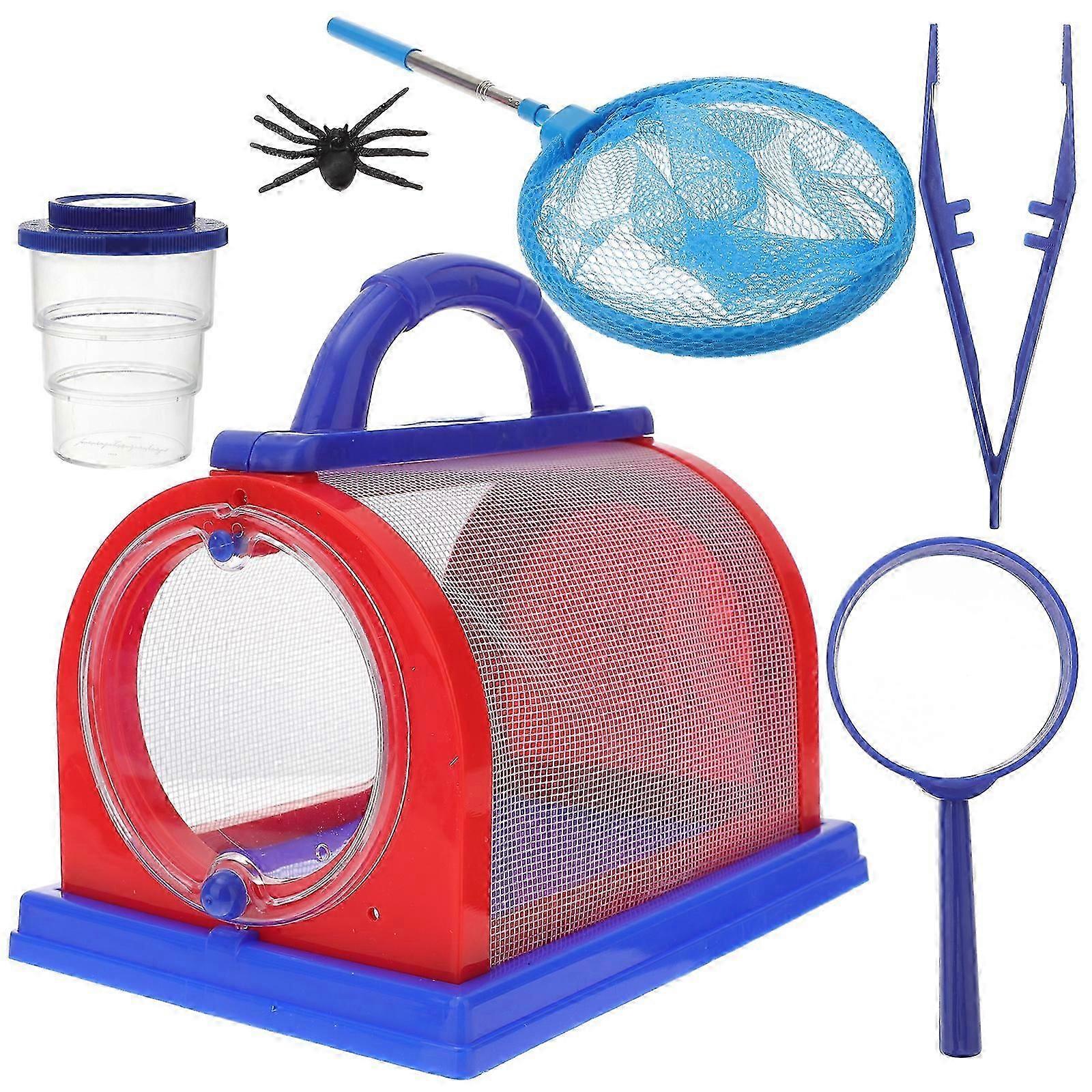 1 Set Insect Catching Net Insect Observation Cage Outdoor Explorer Bug Catcher
