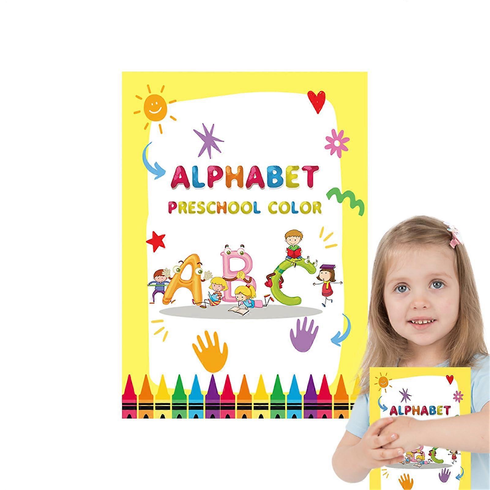 Alphabet Coloring Book – Learning Book for Toddlers with Alphabet Activities for Drawing and Coloring, Preschool Workbook A-Z