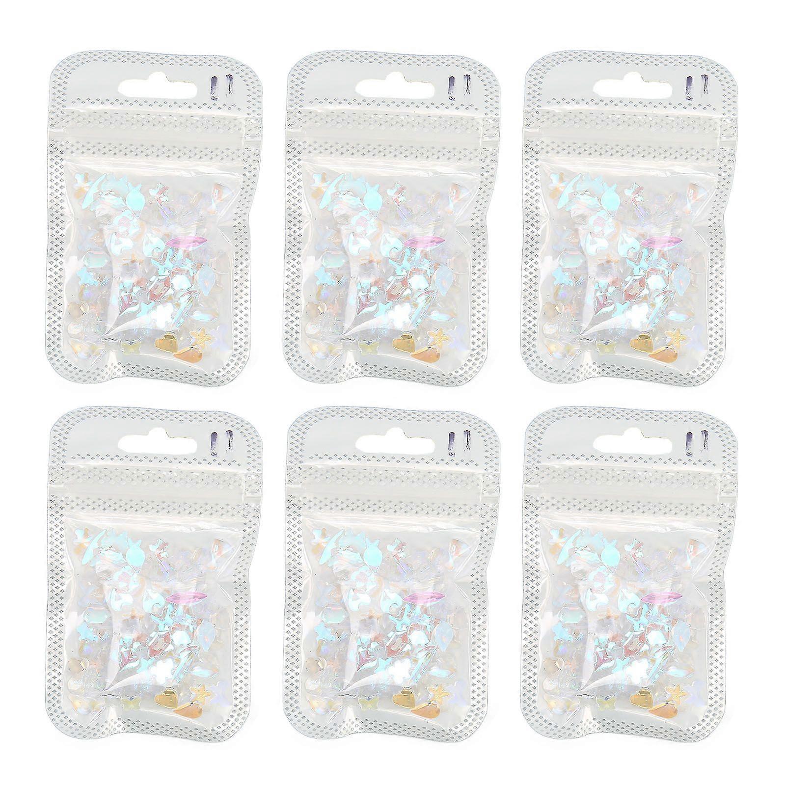 2025年最新モデル600個ネイルアートラインストーンさまざまなサイズの形状