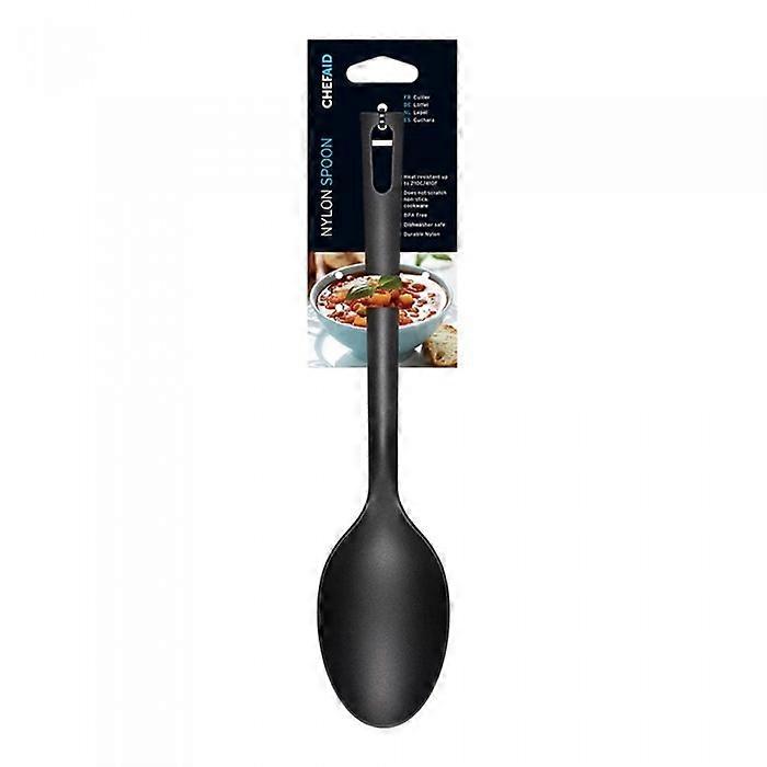 Chef Aid Nylon Spoon Black