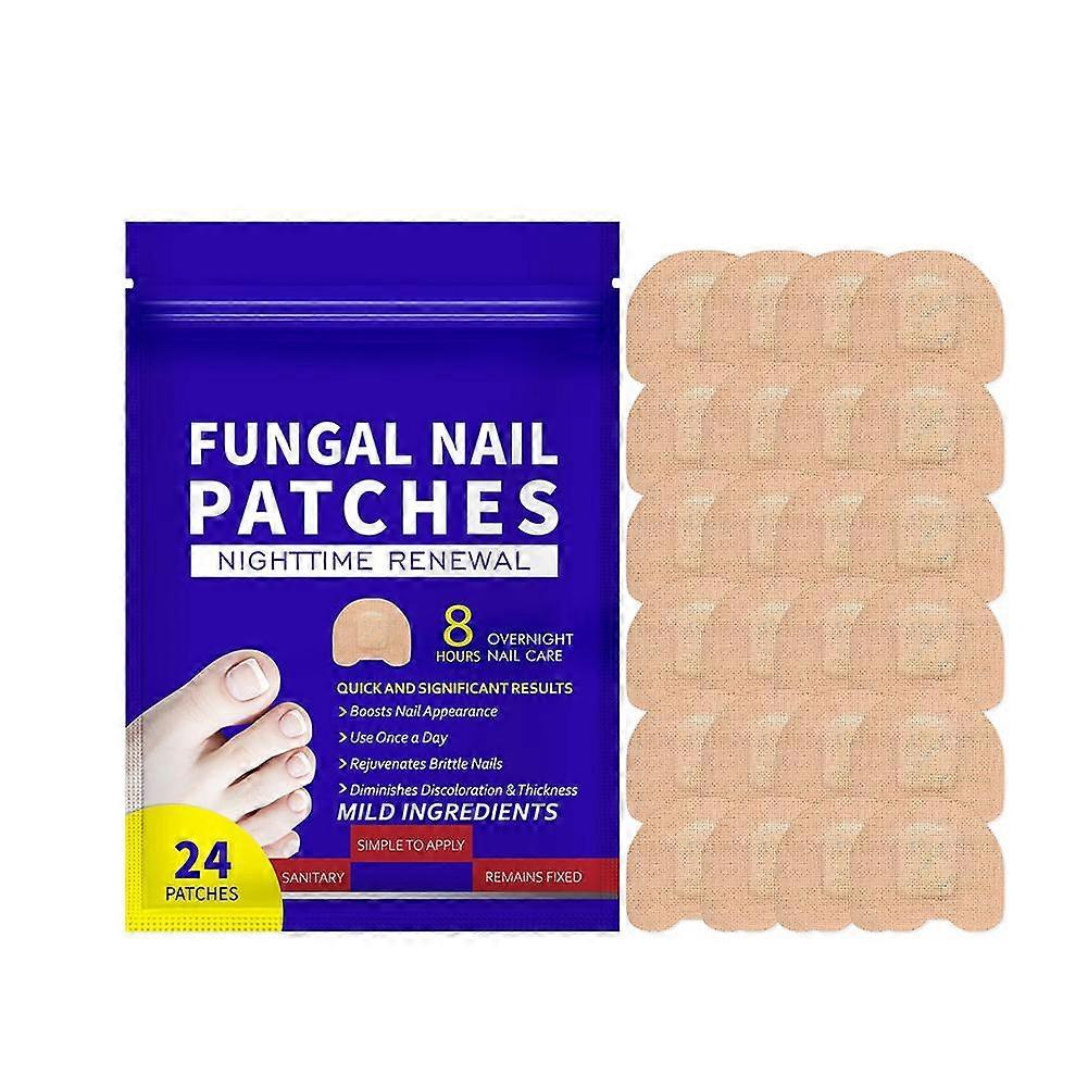 Svamp nagelplåster för nagelreparation 24 stycken