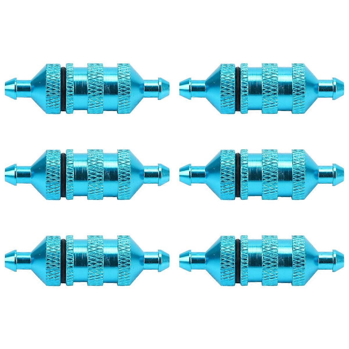 1/8 1/10 RCモデルカー燃料フィルター02156 94122 94188、ブルー