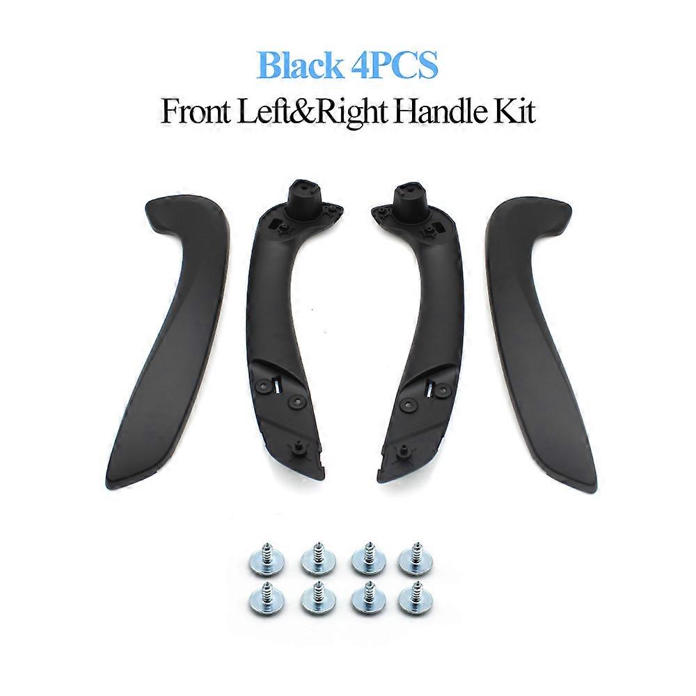 Carbon Black Car Interior Front Left Right Door Handle Kit For Renault Megane 3 MK3 Fluence 2008-2016 809540001R 809600007R