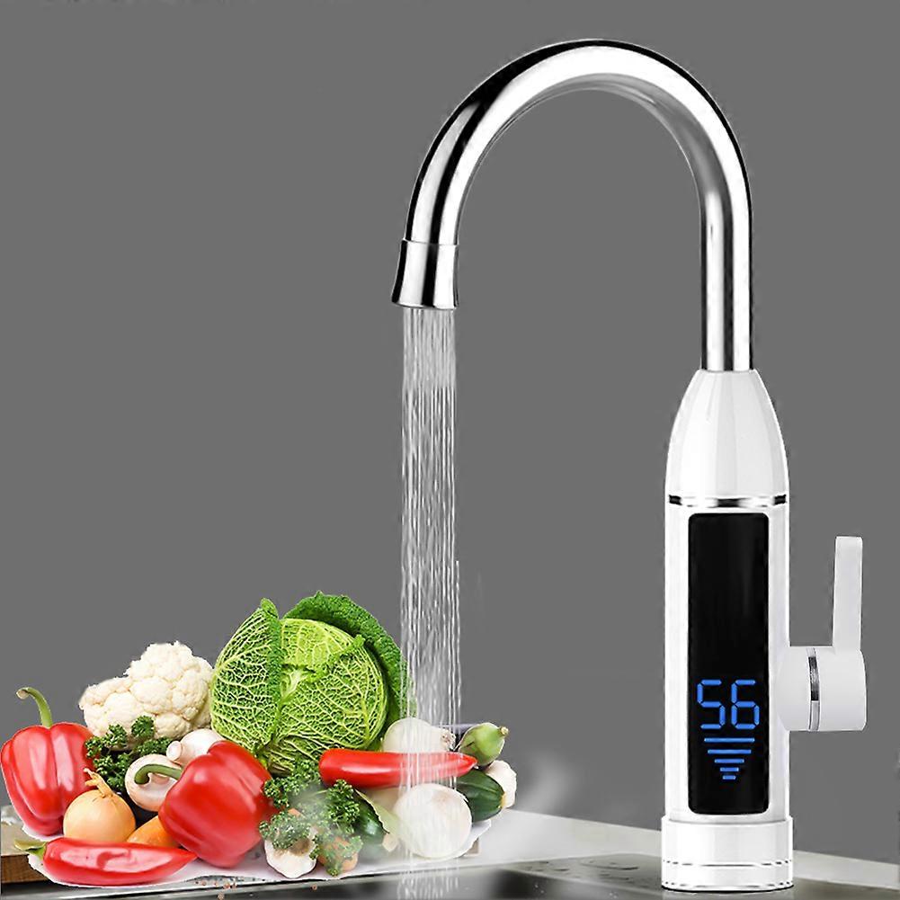 Electric Water Heaters Instant Water Faucets Speed Hot LCD Digital Temperature Display Heaters Tap