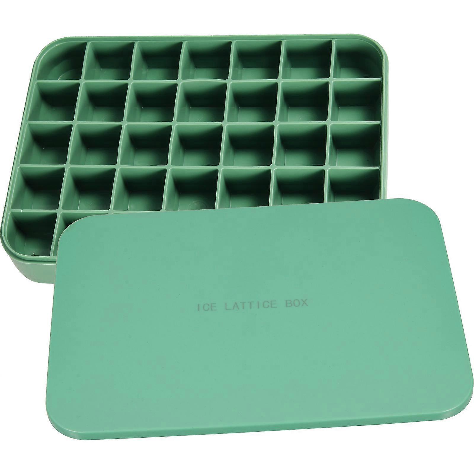 Ice Maker Tray Silicone Large Capacity Ice Tray Flexible Non-Stick Food Safe Freezer Safe Dishwasher Safe 1Pack