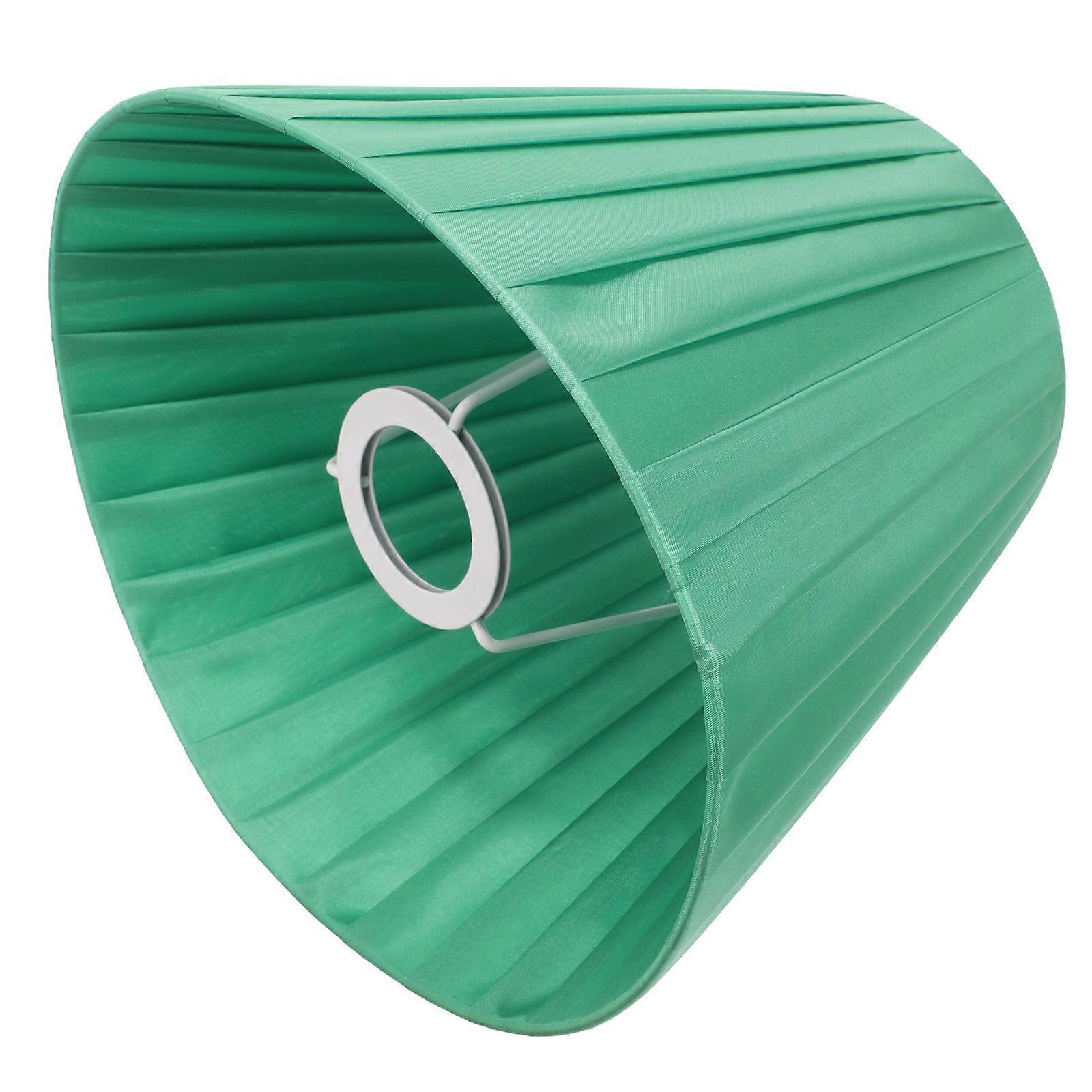 Fluted Lamp Shade Fabric Lampshade for Table Lamps Elegant Bedroom Decorative Light Cover 24.00X24.00X19.00CM Create Warm Atmosphere 1Set