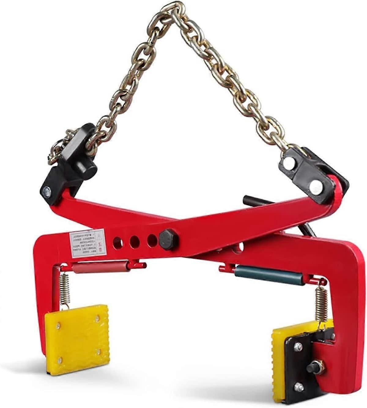 High-Performance Stone Lifting Clamps 325-800 Kg Adjustable Vertical Lifting and Carrying Clamps for Granite Glass Metal Plates 26 Inch