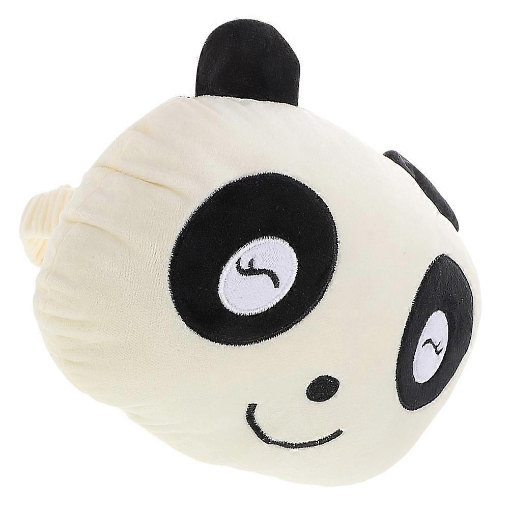 Cute Panda Plush Neck Pillow with Washable Cover for Car Seat, Office Chair, and Home Use – High Elasticity Memory Foam for Comfortable Travel and