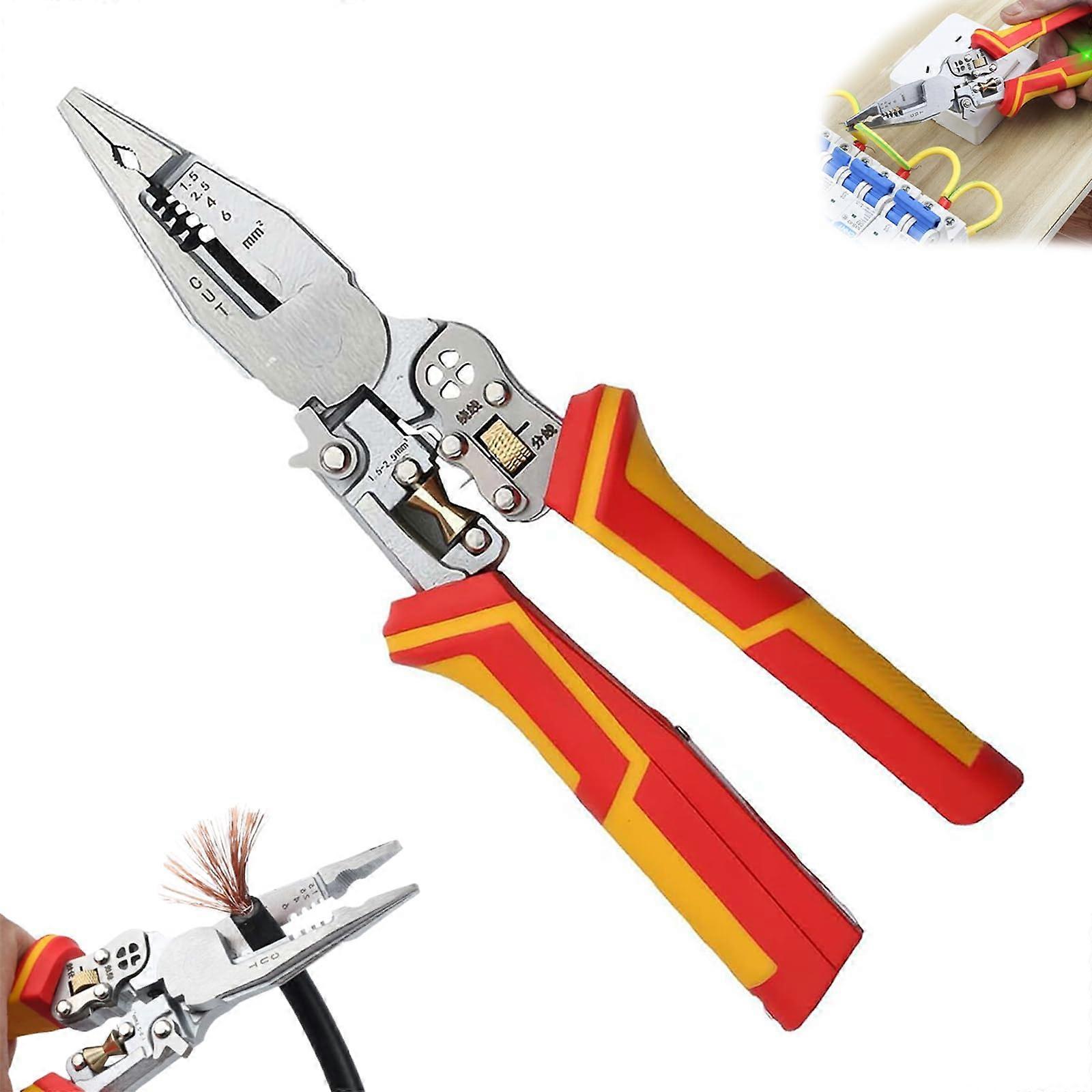 9in1 wire stripper with current measuring function