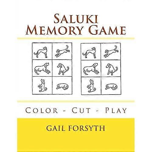 Saluki Memory-Spiel : Farb-Cut-Play