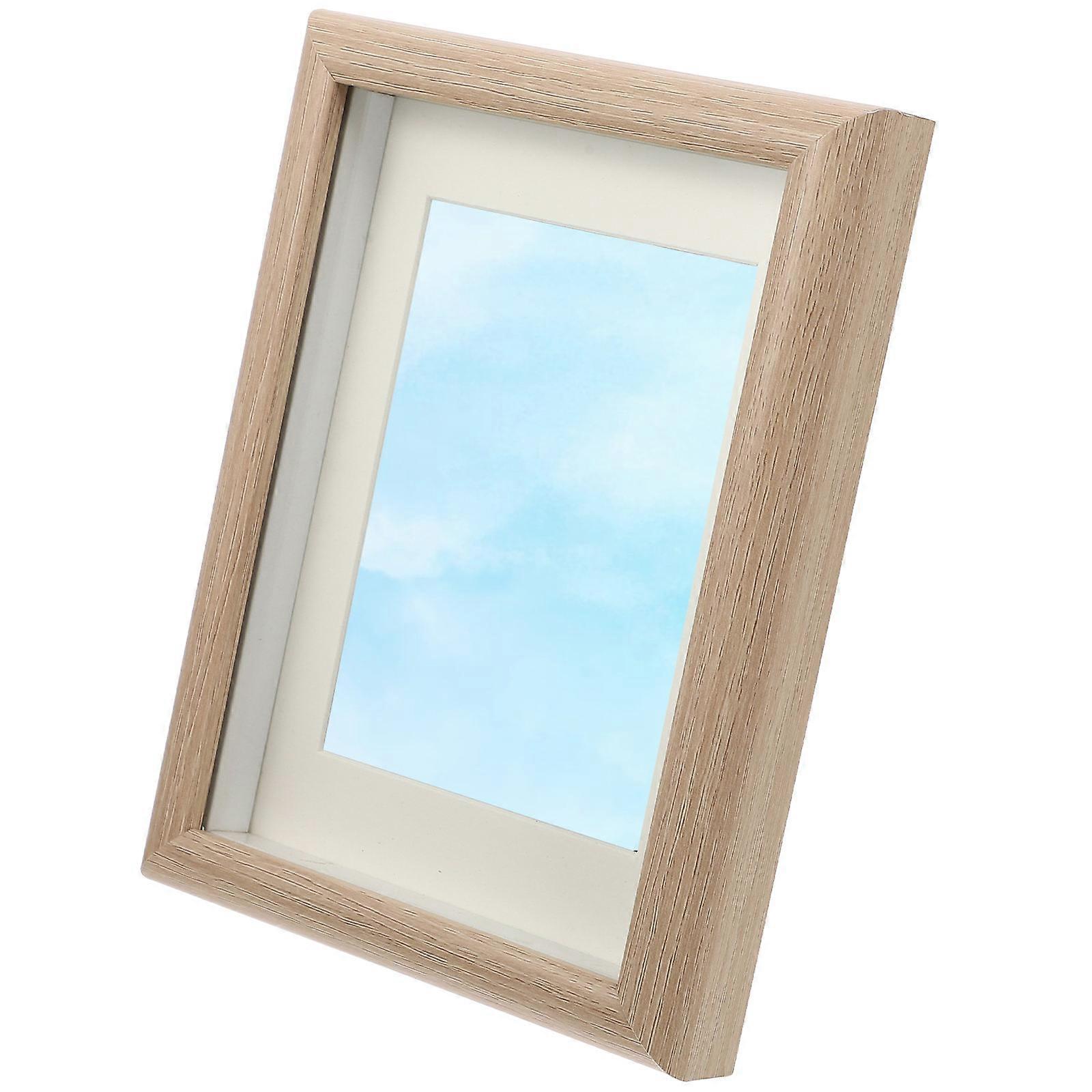 Photo Frames Home Decor Picture Frame Rectangular Classic Style Density Board 7.00x4.99in present Use 1Pack
