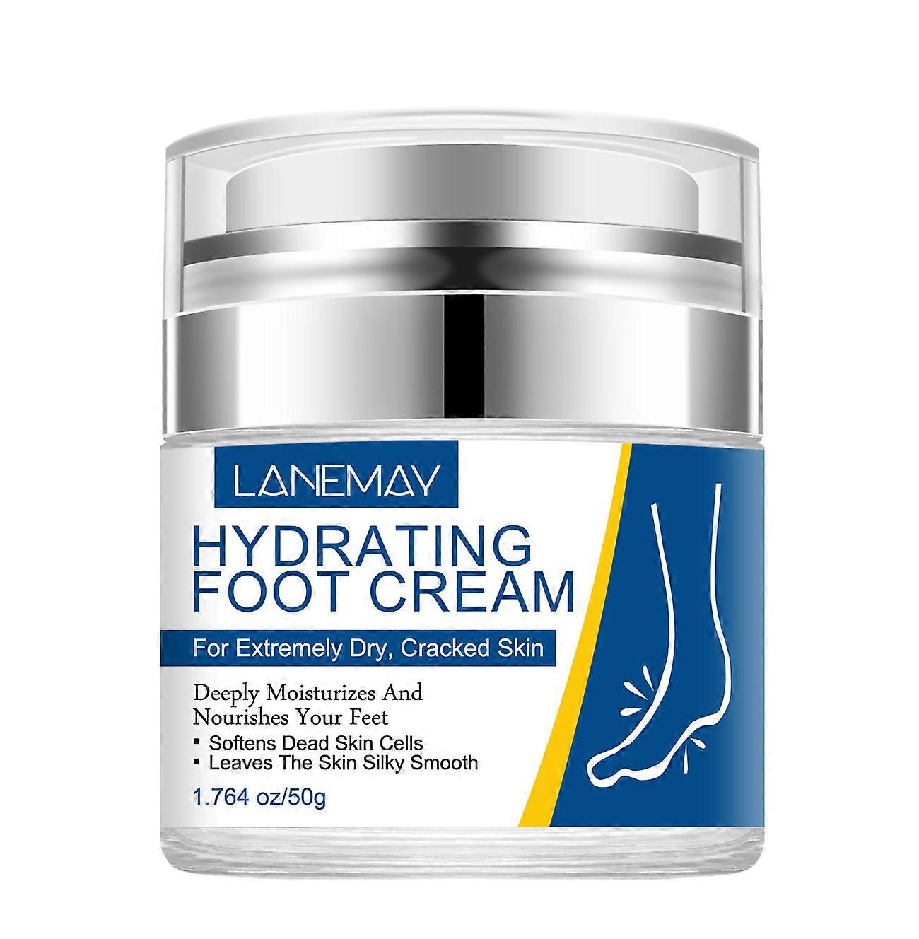 Ultra-Hydrating Foot Cream for Dry Cracked Heels and Feet, Deeply Moisturizes And Nourishes Your Feet, Softens Dead Skin Cells, Leaves The Skin Silky