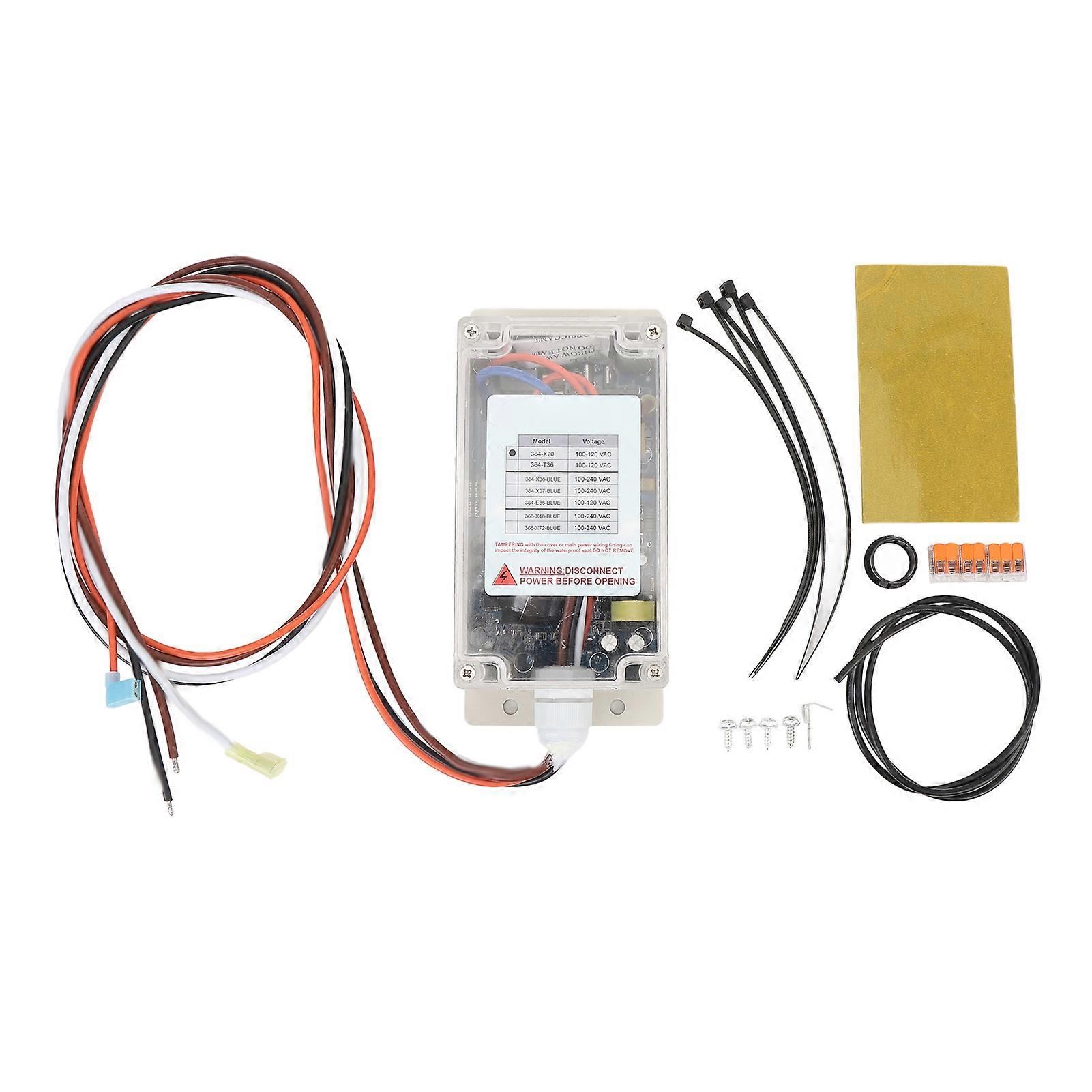 RV Air Conditioner Soft Start 100 to 120VAC 364 RV AC Soft Starter Kit for Air Conditioning Compressor Unit Travel Trailer