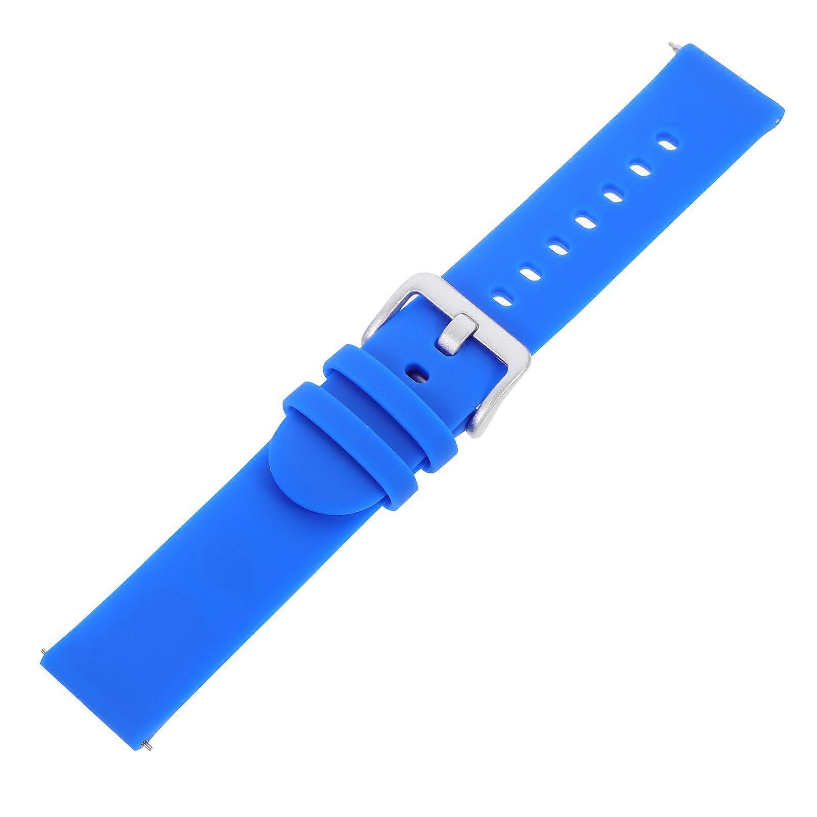 Replacement Watch Strap Silicone Watch Band Strap Work Party Leisure .47x0.79x0.20inch 1Pc