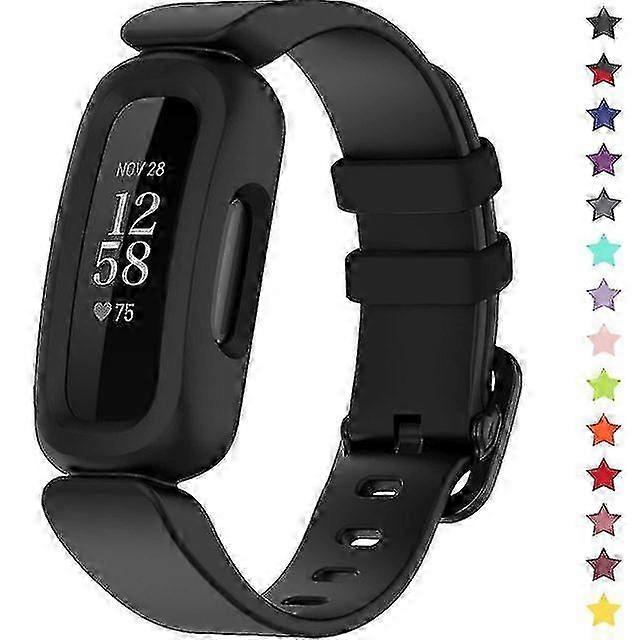 Silikoninen Vaihtoranneke Fitbit Ace 3:lle lapsille (pojat ja tytöt)