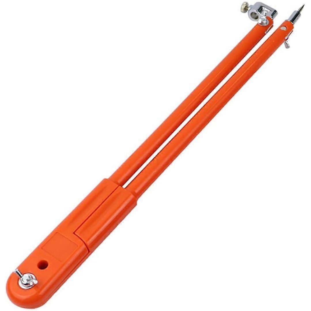 Professional compass for geometry, drafting compass, carpenter's precision pencil compass, adjustable dividers with large diameter for woodworking.
