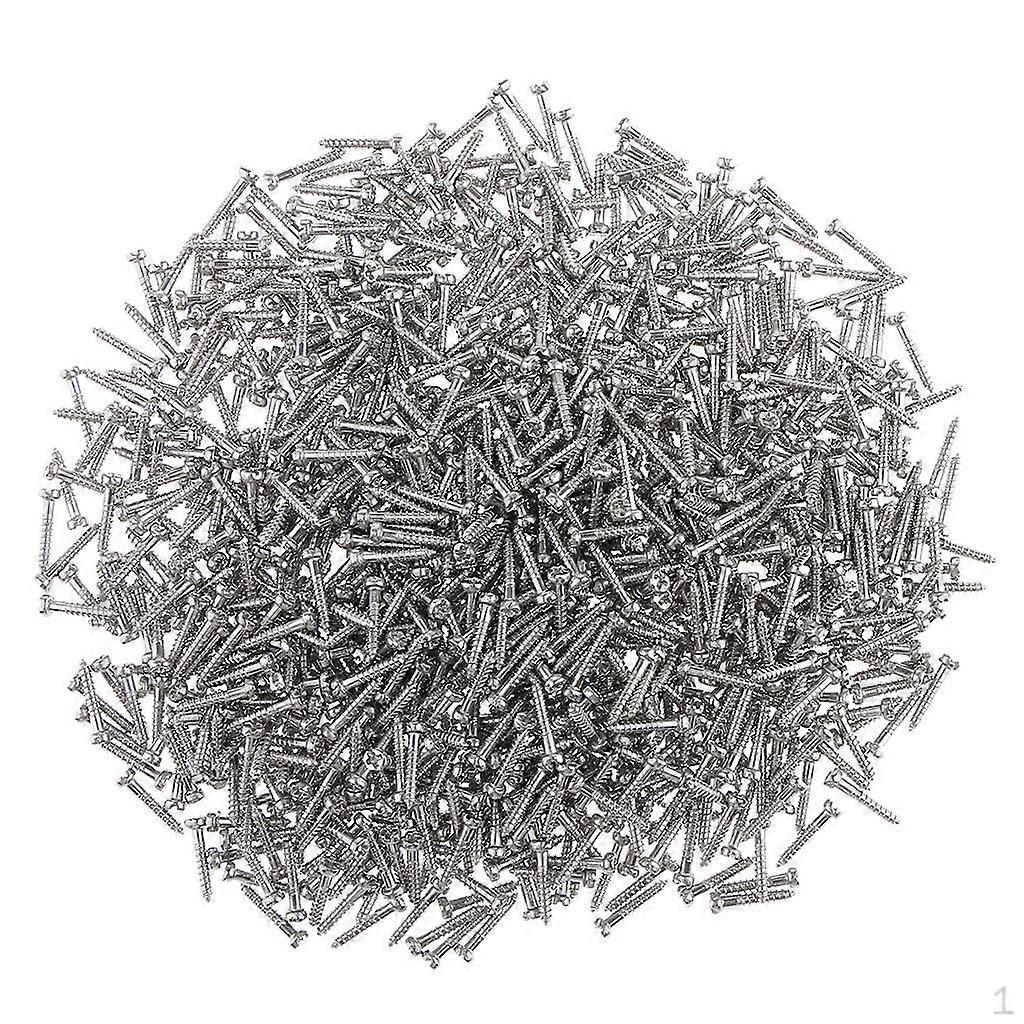 1000 Pieces Self-Tapping Screw Eyeglass Repair Kit