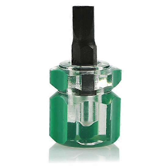Mini Portable Precision Anti-slip Slotted/Cross-head Type Screwdriver Repair Tool