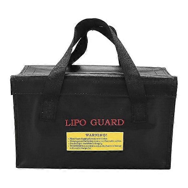 Explosion-proof Lipo Battery Safety Bag Fireproof Safety Bag with Handle Design for Charging and Storage