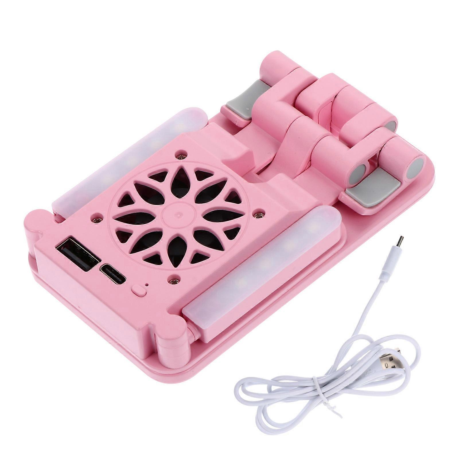 Adjustable Light Rack Tablet Holder For Study Room Use With 4 LED Lamp Beads For Effective Brightness 1Pcs