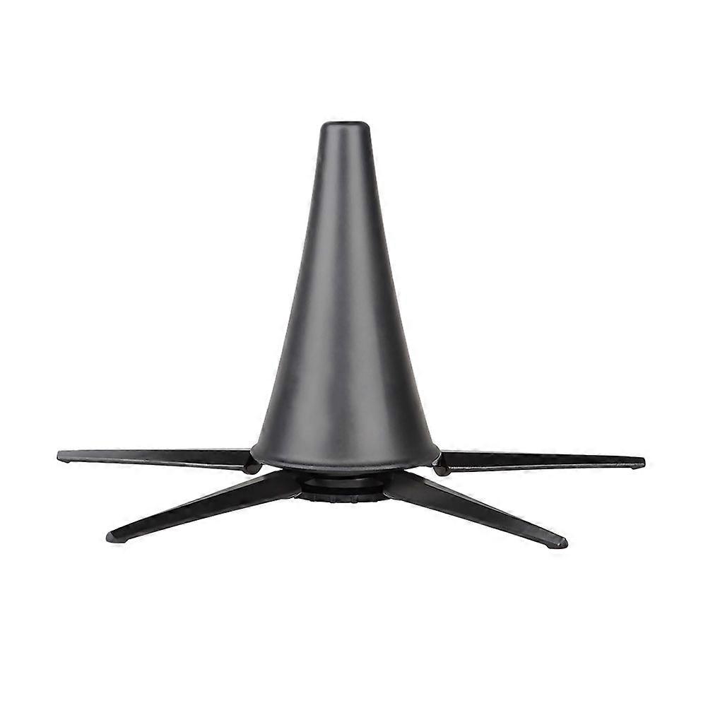 Clarinet Holder Five-Legged Clarinet Stand Black 10.40X5.80X5.80CM Non-Scratching 1Pcs