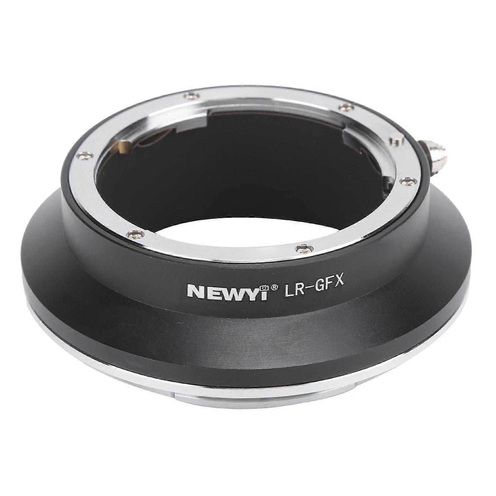 NEWYI LRGFX Lens Adapter Converter Ring for Leica LR Lens to for Fujifilm GFX Camera