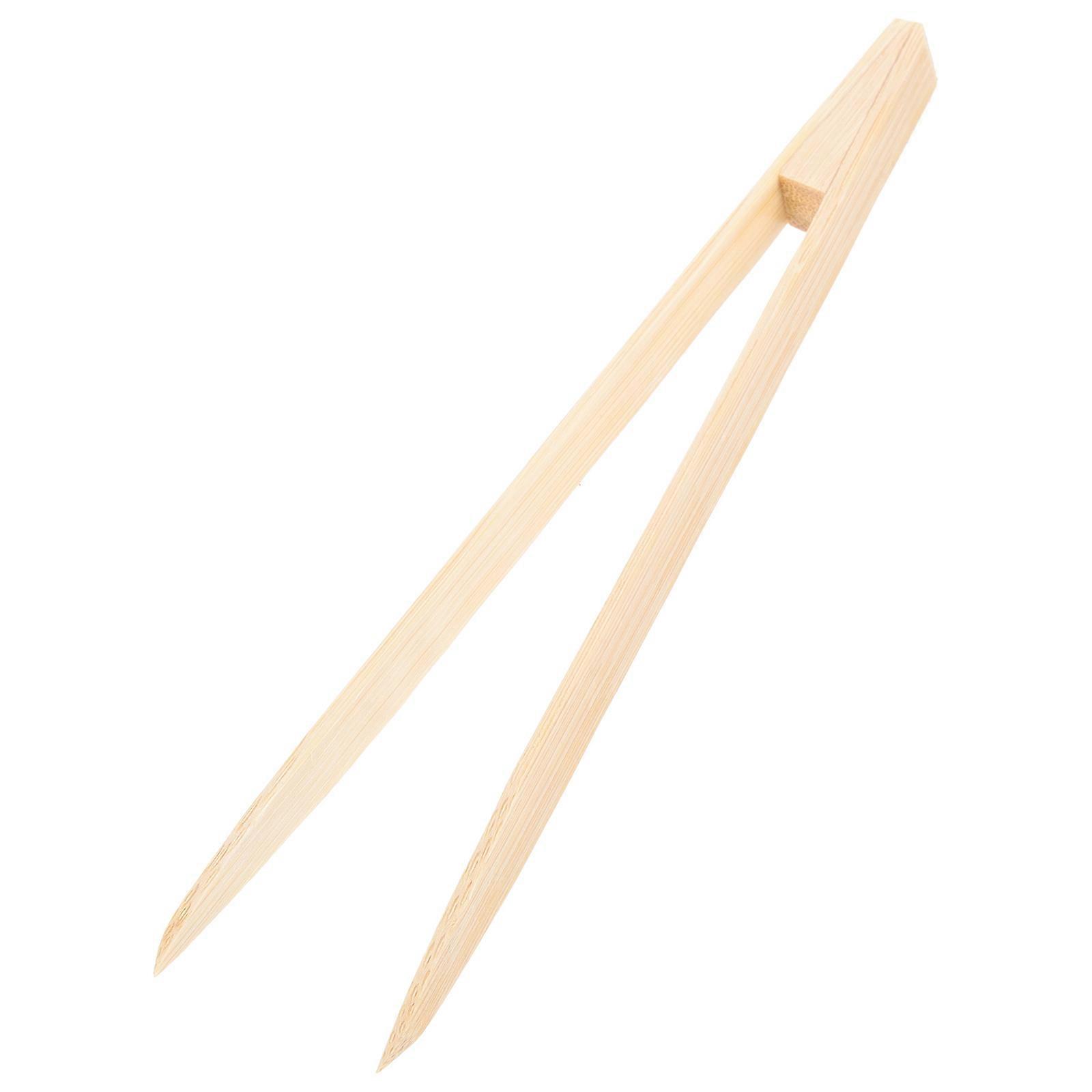 Reptile Bamboo Feeding Tweezer Static Clip for Lizards, Snakes, Geckos – Lightweight, Compact, Safe Food Handling Tool