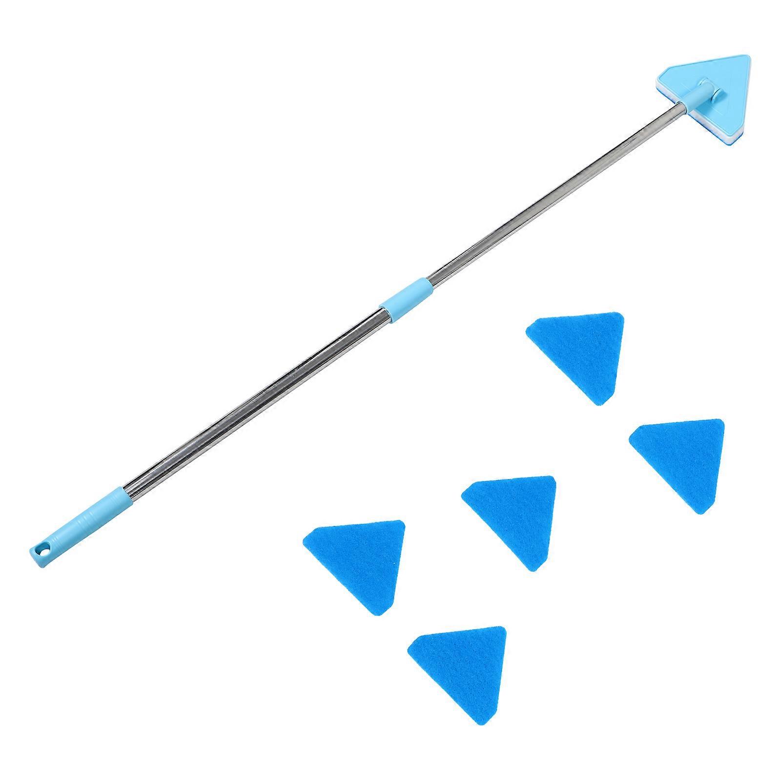 Fish Tank Cleaning Tools Algae Removal Aquarium Accessories Gentle On Tank Walls Blue 1Set