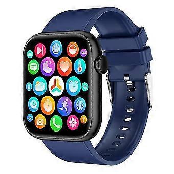 QX7 Montre intelligente 1,85 pouce Appel Bluetooth Température Surveillance de la fréquence cardiaque Assistant vocal Lecture de musique