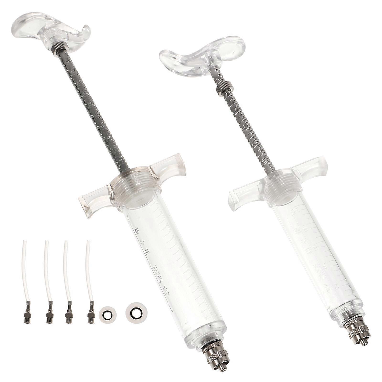 Pet Feeder Syringe For Birds And Small Pets Crafted From Quality Plastic Material Featuring Clear Measurement 2 Sets