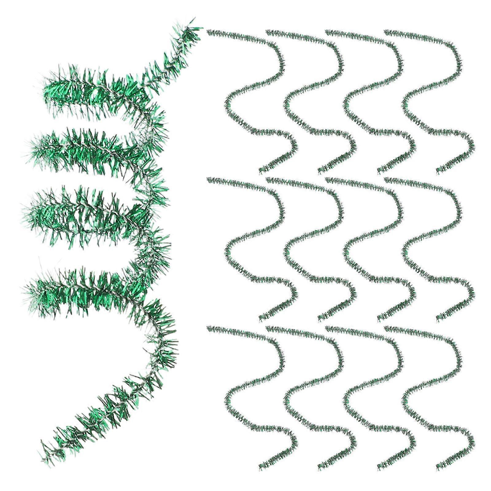 Stem for DIY Crafts and Party Favors with PET and Iron Wire Material Green Color Easy to Bend into Any Shape 200pcs