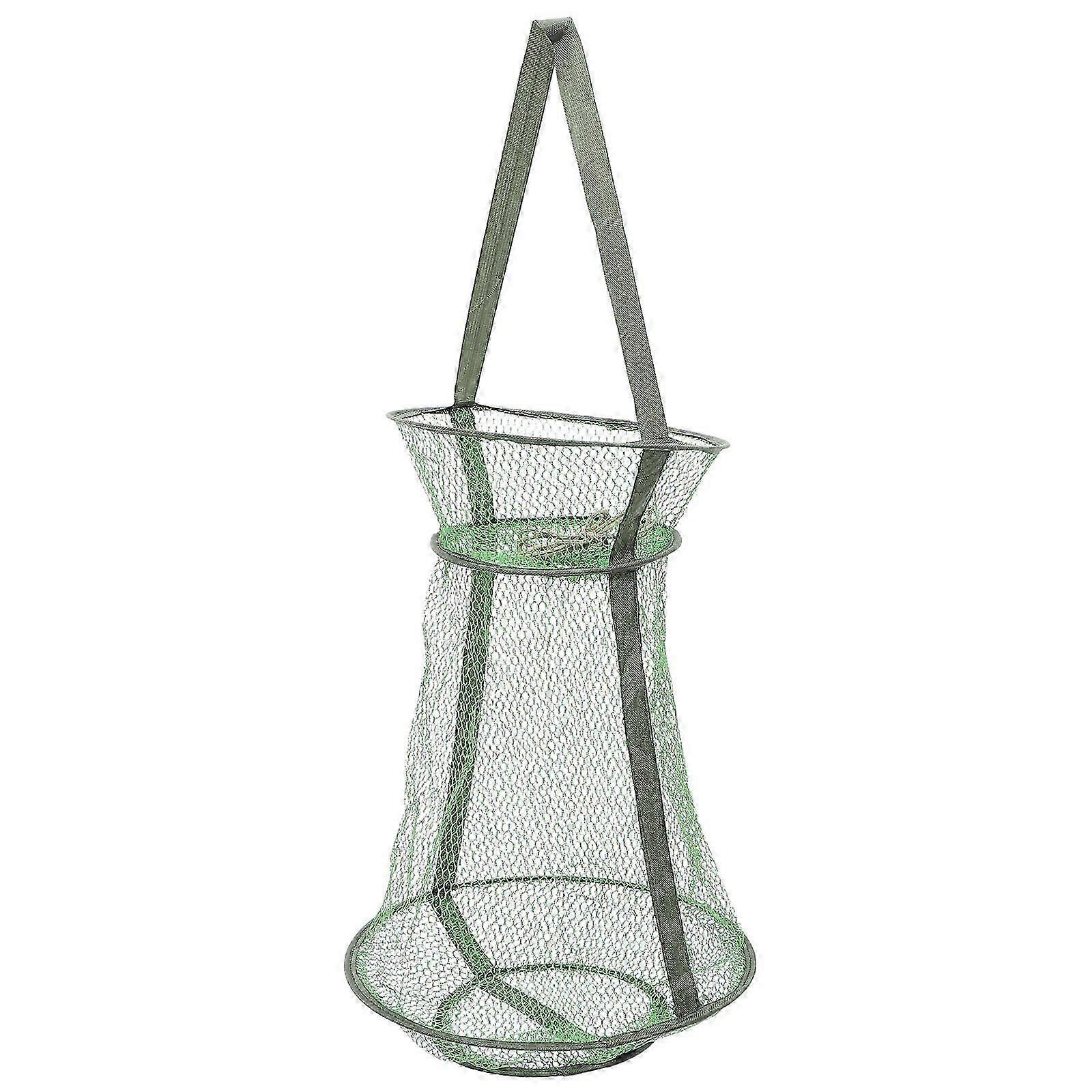 Shrimp Nets For Shrimping Fishing Net Crabs Foldable Design Durable Green 3Pcs