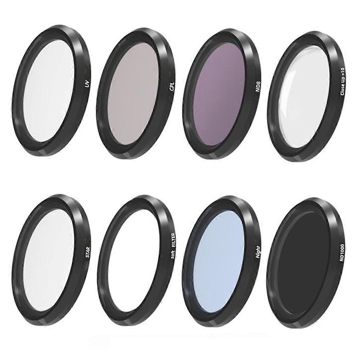 Für GR3X Magnetfilter Set für LX10 GR23 für G7x3 G7X2 für ZV-1 Polarisator Eight in 1