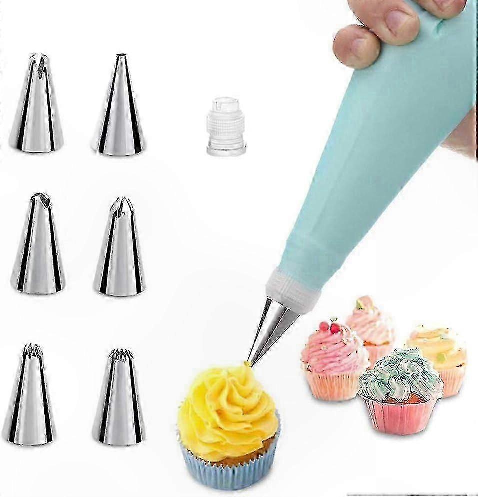 Baking Supplies Set - Squeeze Bag with Decorating Tips for Cake Decorating