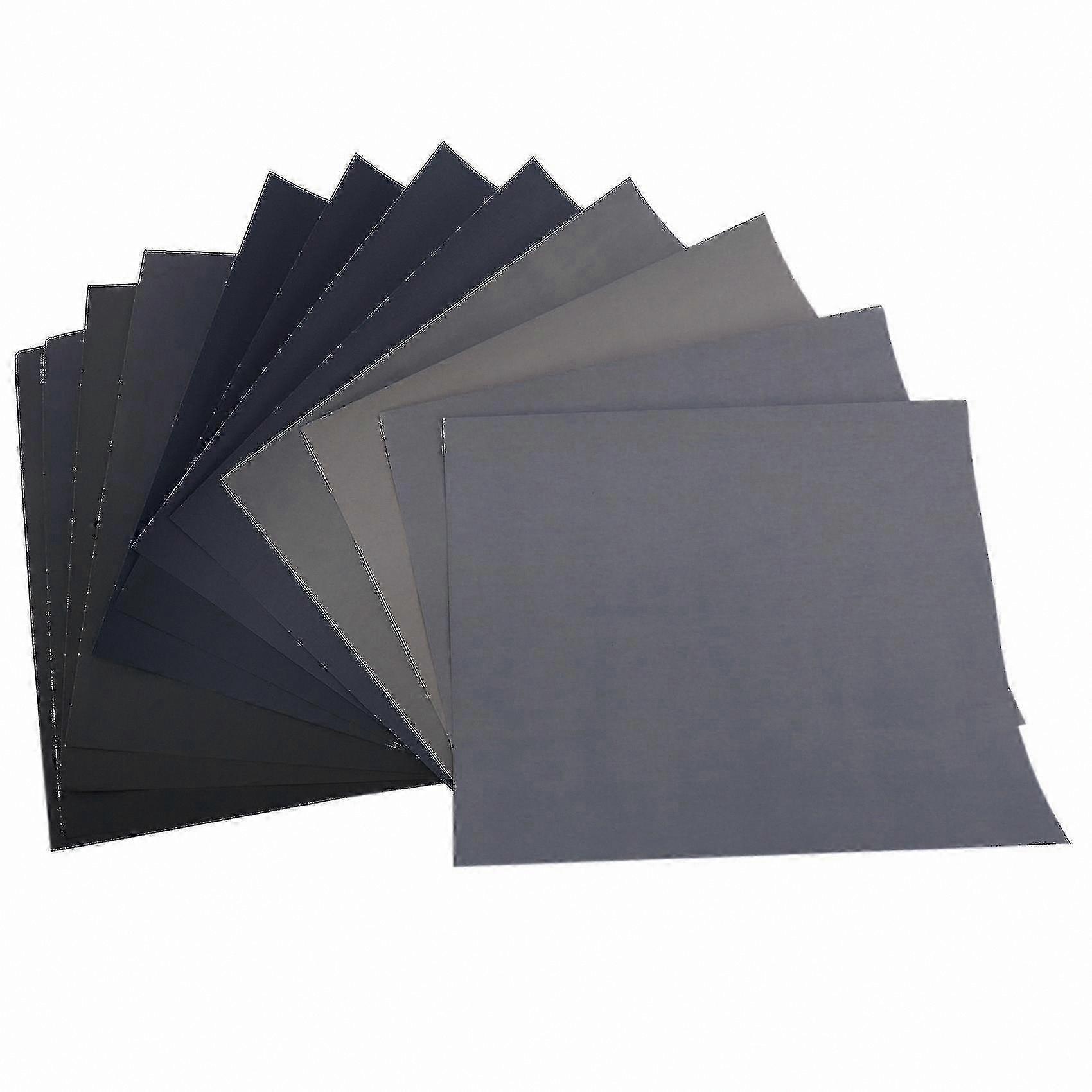 High - Precision Polishing Sandpaper Sheets for Wet/Dry Use Grit 1500 - 7000