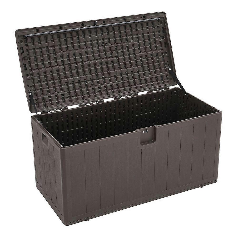 105-Gallon Outdoor Deck Box,Brown