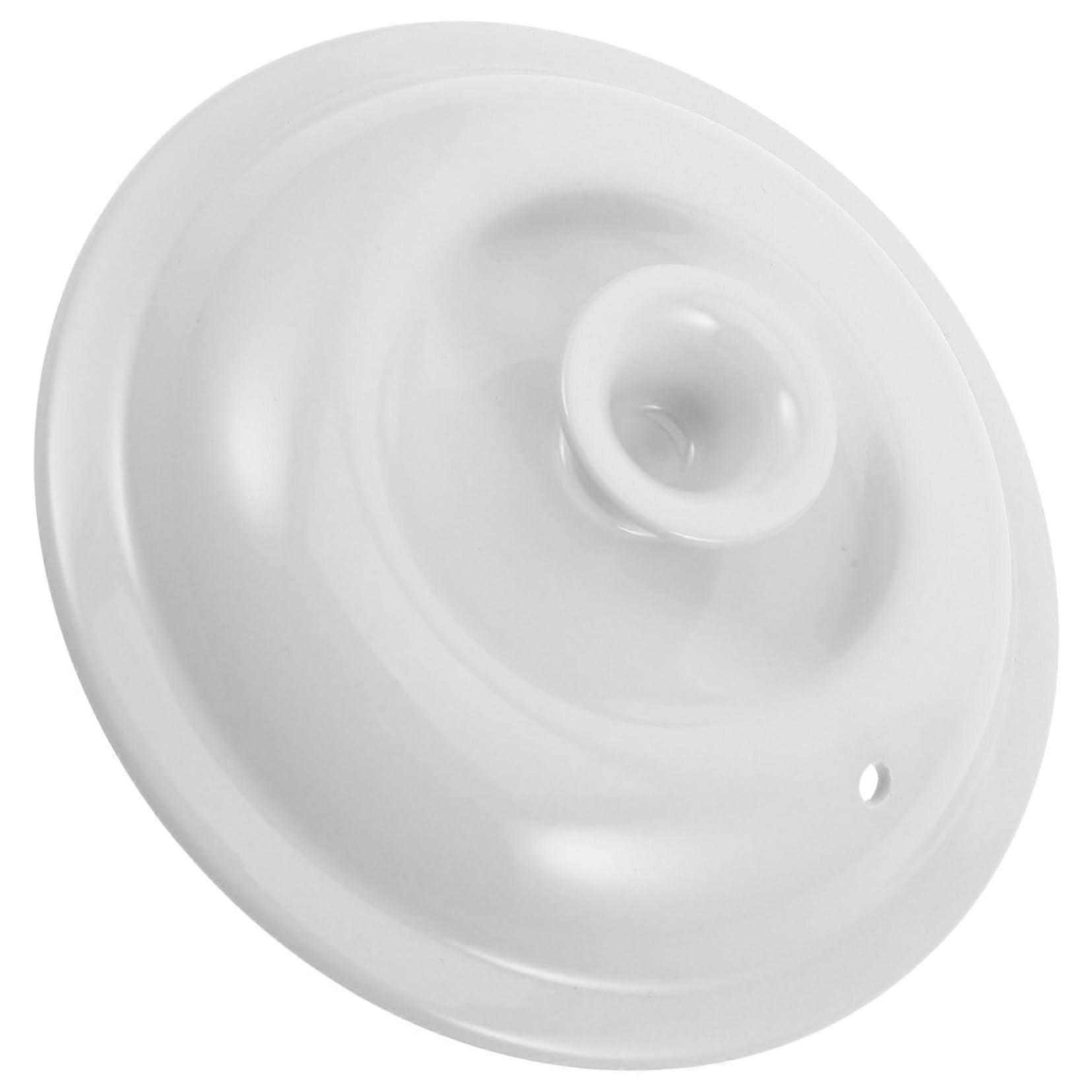 Round Ceramic Pot Lid Replacement For Braising And Soup Pots, Versatile For Simmering And Frying, Sturdy And Secure Fit