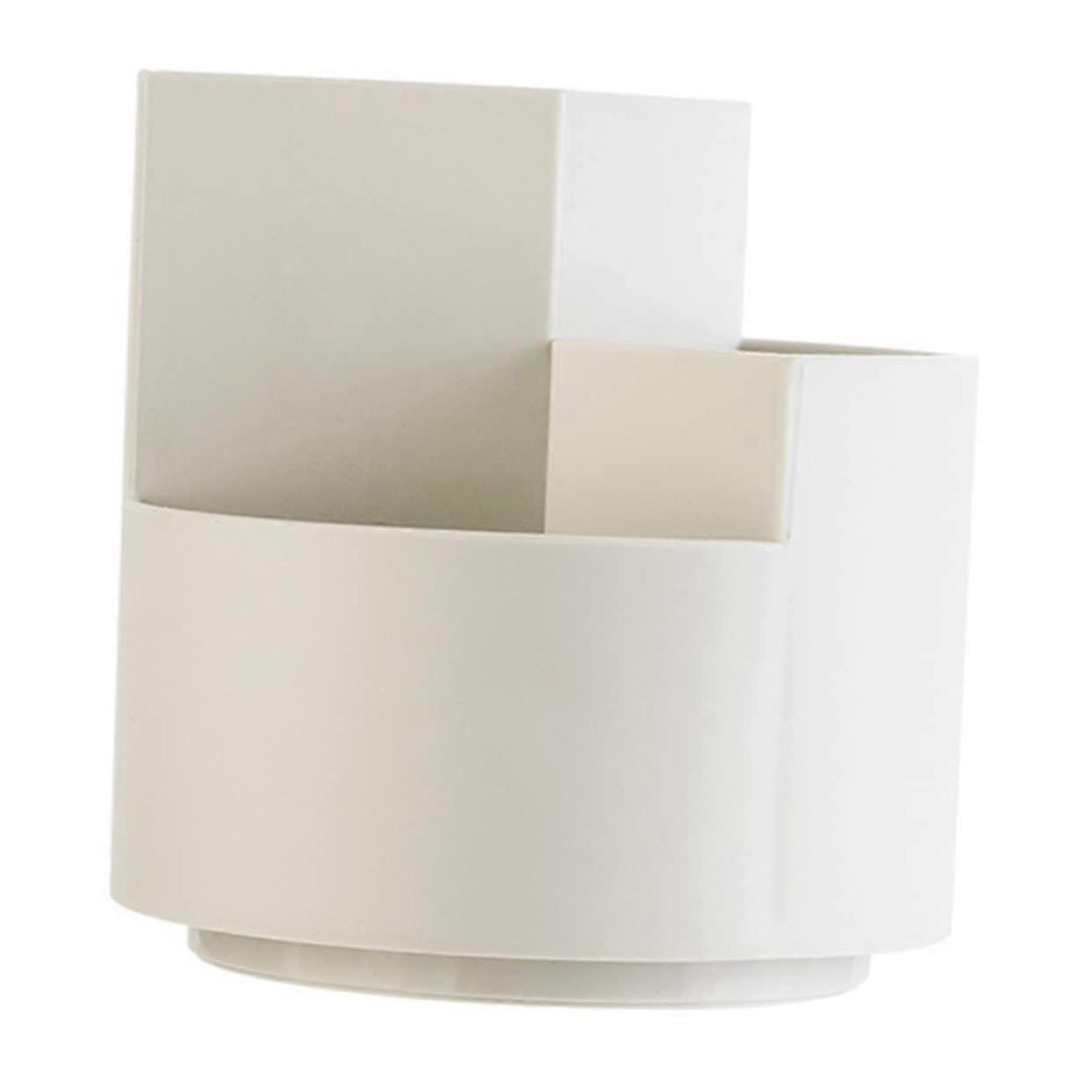 Desktop Pen Holder Rotating Organizer for Office and School, Multifunctional Storage for Pencils, Markers, and Cosmetics