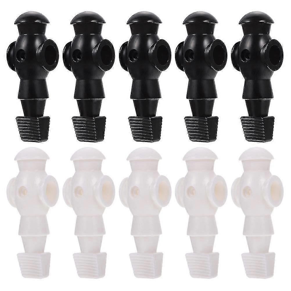 10 قطع كرة القدم آلة لاعب Foosball آلة كرة القدم رجل الجدول لاعبي كرة القدم قطع غيار