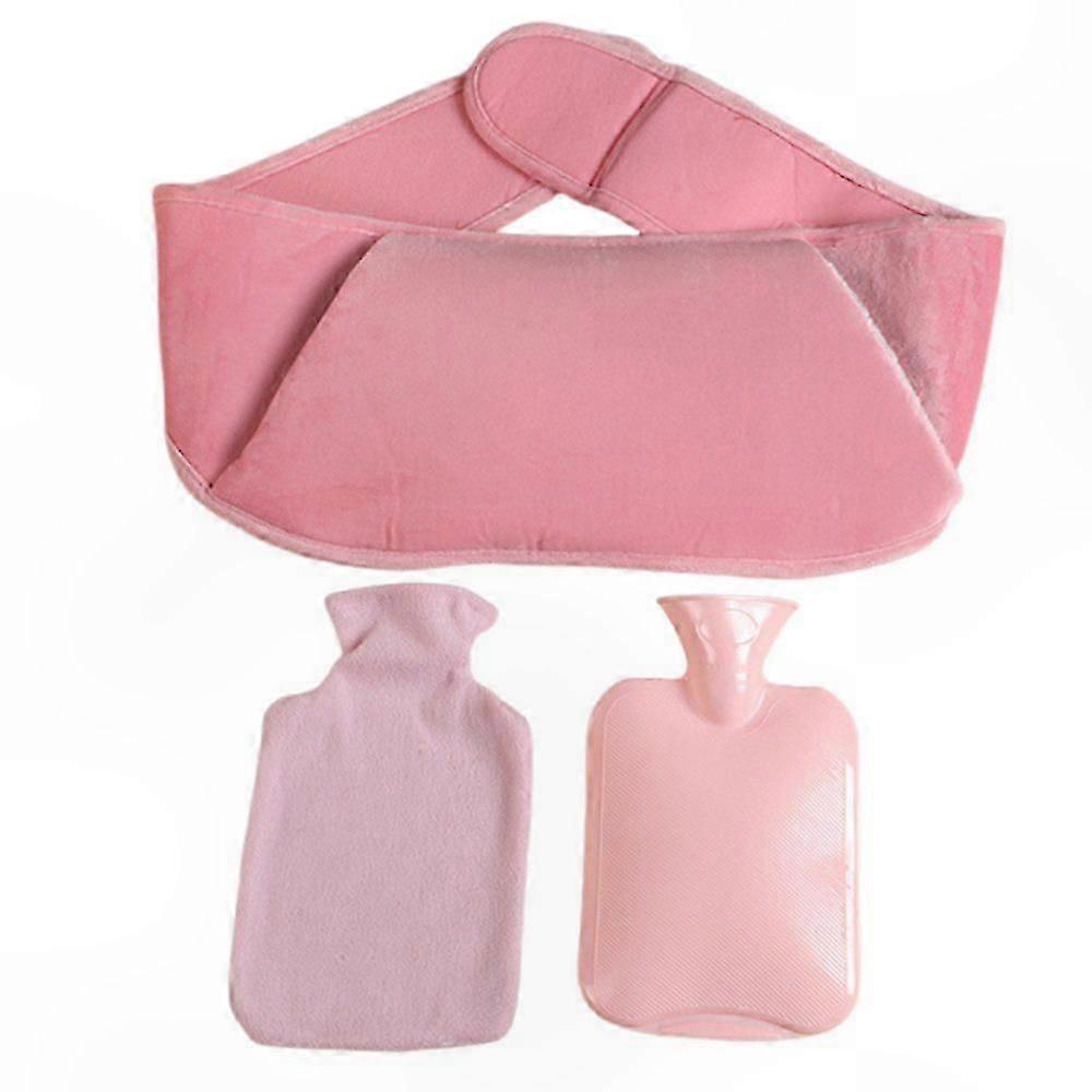1L Hot Water Bottle with Soft Waist Cover for Pain Relief and Comfortable Use Adjustable Fit for Everyday Support