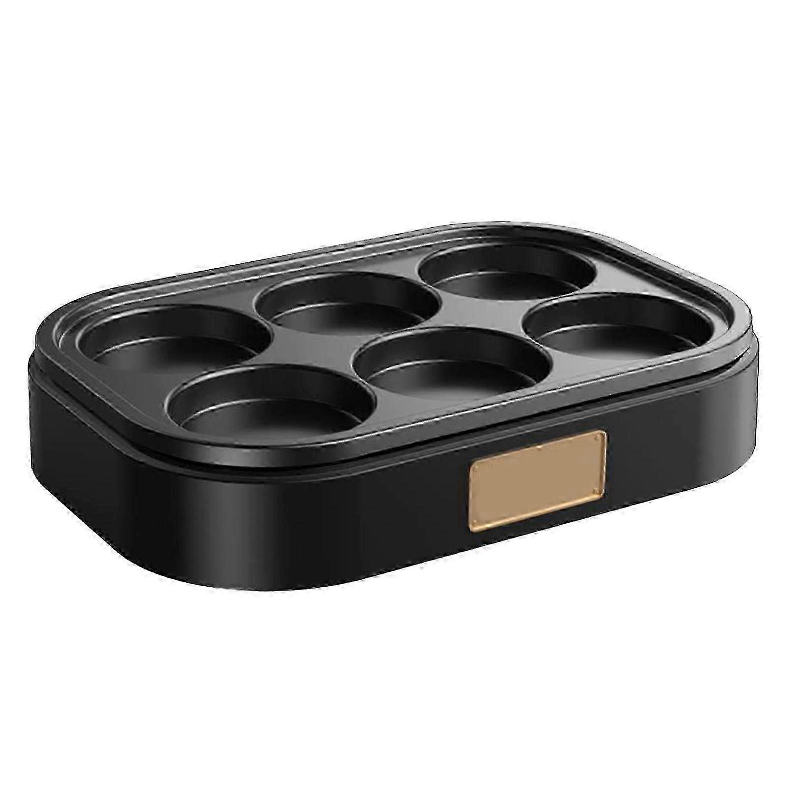 6-hole pan for frying eggs and small foods nonstick