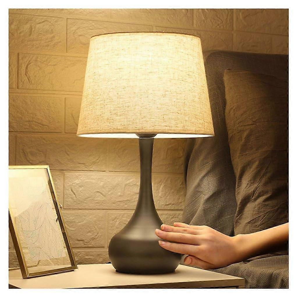 Table Lamp for Desk Lamp Bedroom Night Lamp Simple Modern Sensor Lamp Nordic Table Lamp Bed Switch Table Lamp Desk LED Lamp (C) Desk Lamp