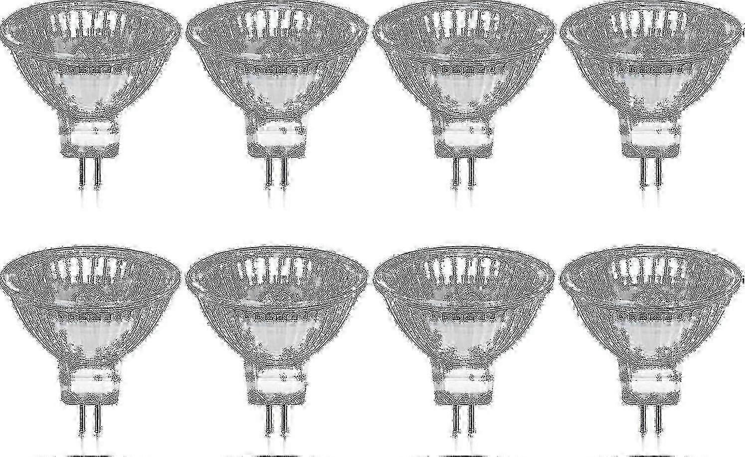 Halogen Bulbs MR16 35W 12V 8x Dimmable Warm White